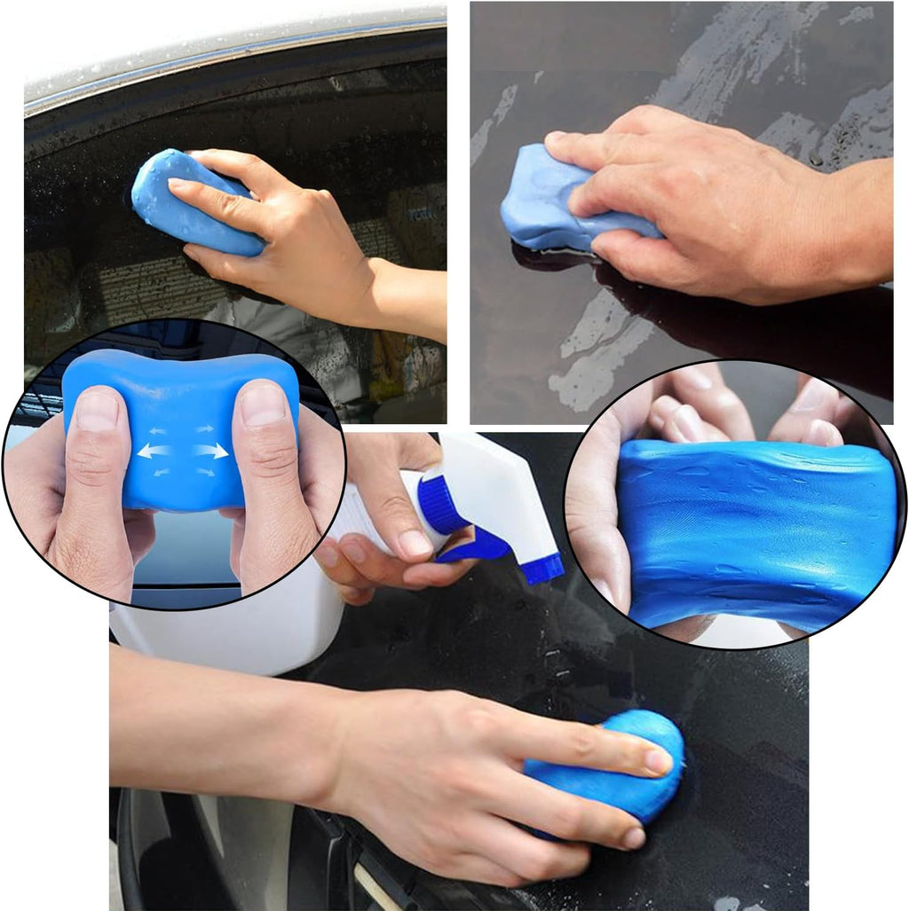2PCS Auto Detailing Car Clay Bar Magic Clay Bar Cleaner Detailing Tools, Clay Bars for Car Detailing Clean Car Wash 100G Each