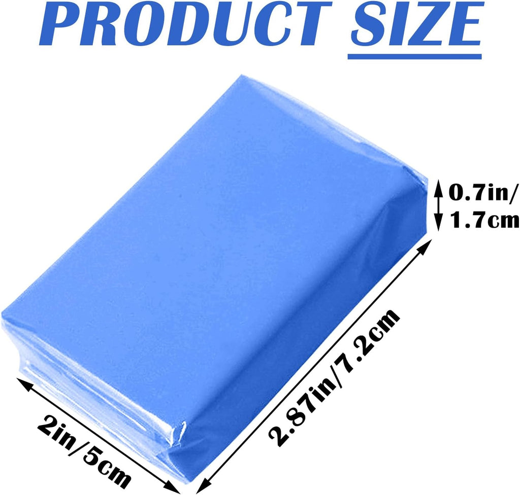 2PCS Auto Detailing Car Clay Bar Magic Clay Bar Cleaner Detailing Tools, Clay Bars for Car Detailing Clean Car Wash 100G Each