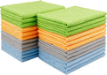 Microfiber Cleaning Cloth 24 Pack, Microfiber Towels for Cars, Soft & Absorbent Cleaning Rags, Premium Lint Free Shop Towels for House, Kitchen, Car, 12Inx16In